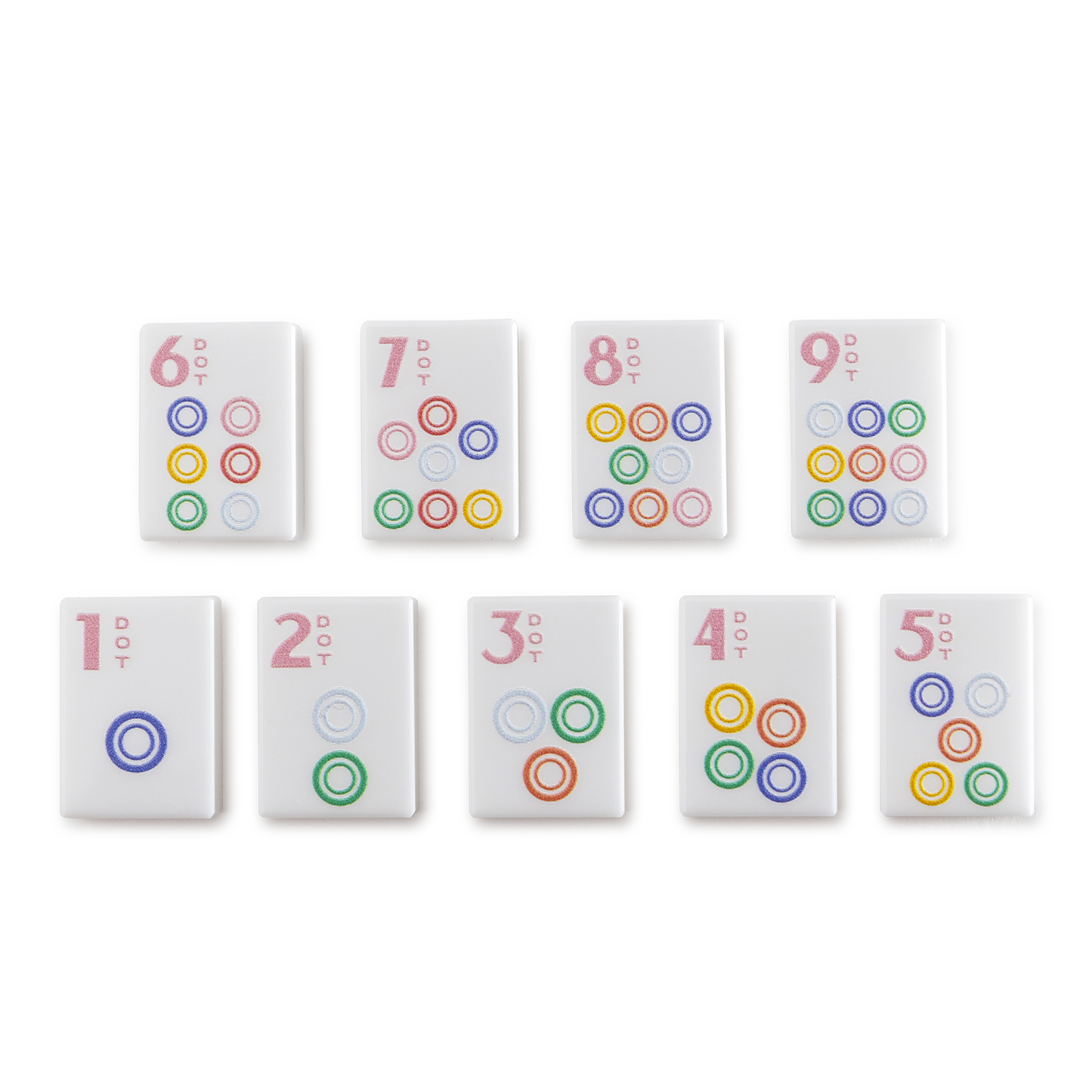 Original Stamped Acrylic Tile Set