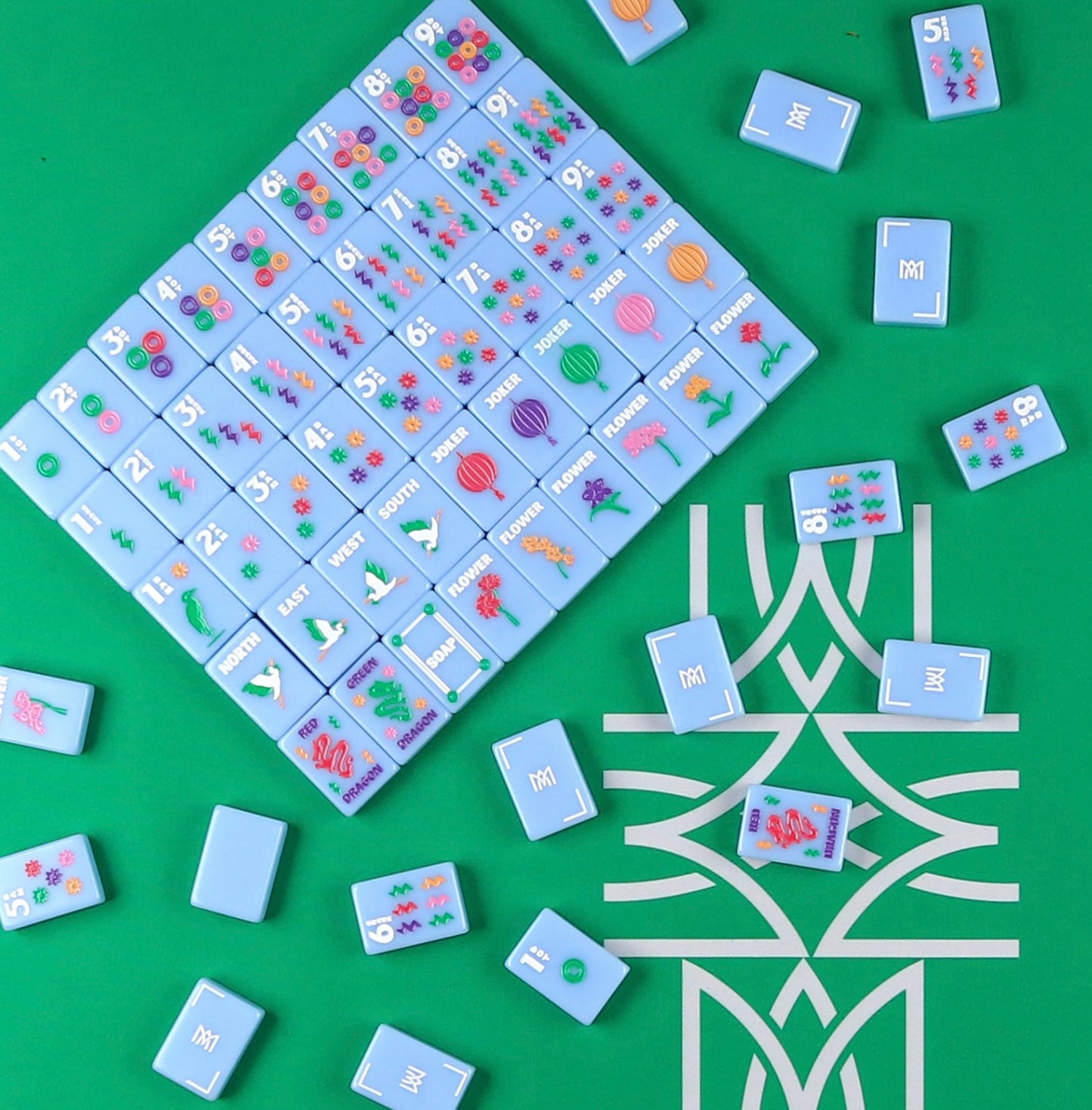 Signature Engraved Tile Set- Blue (preorder)