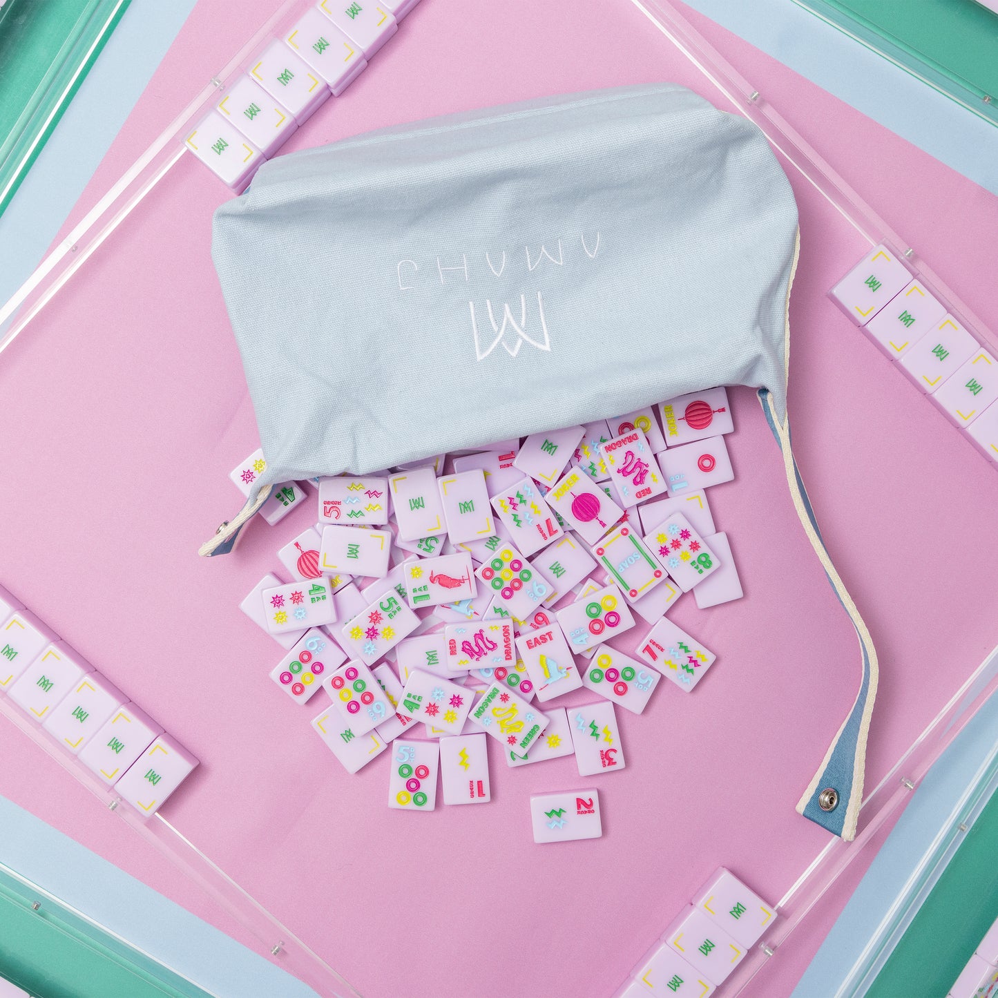 Signature Engraved Tile Set- Lilac