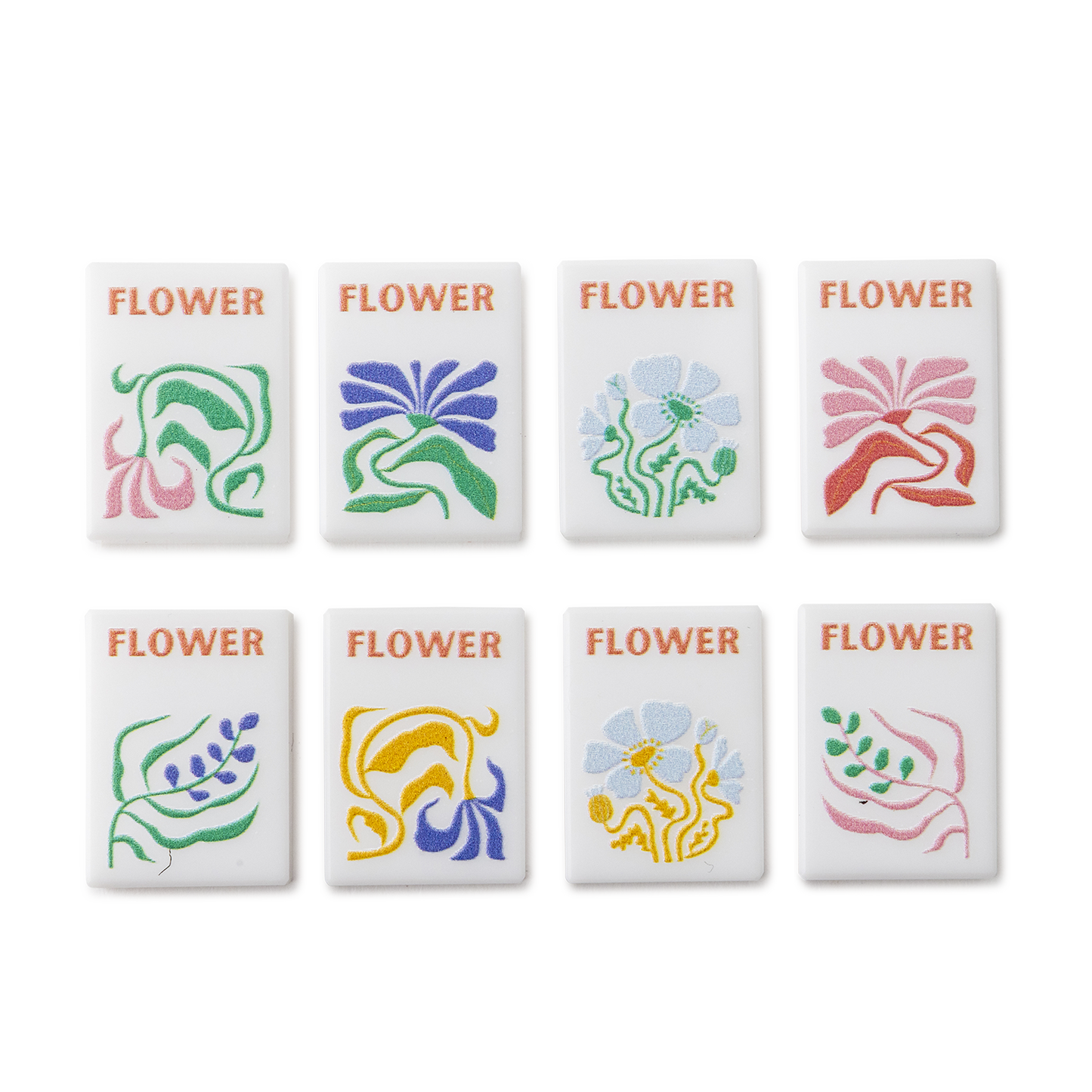 Original Stamped Acrylic Tile Set