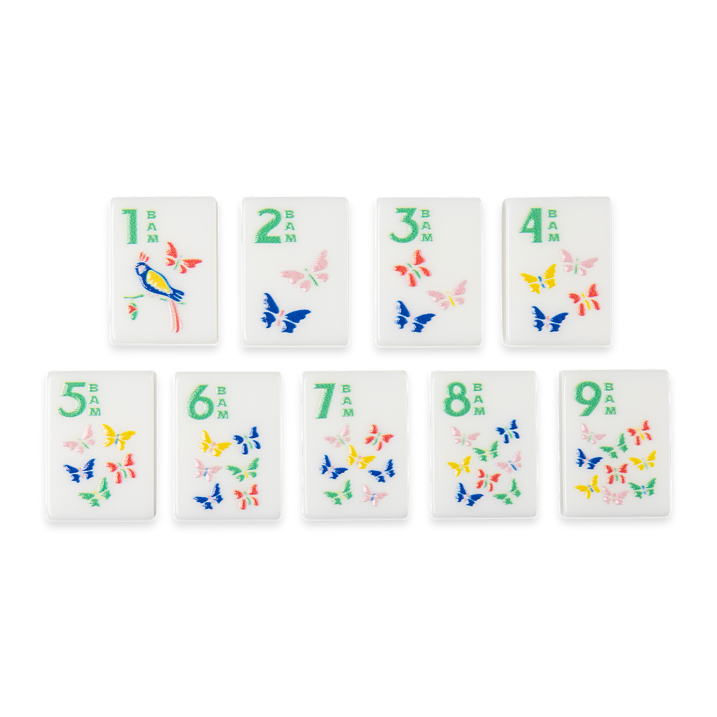 Garden Stamped Travel Tile Set