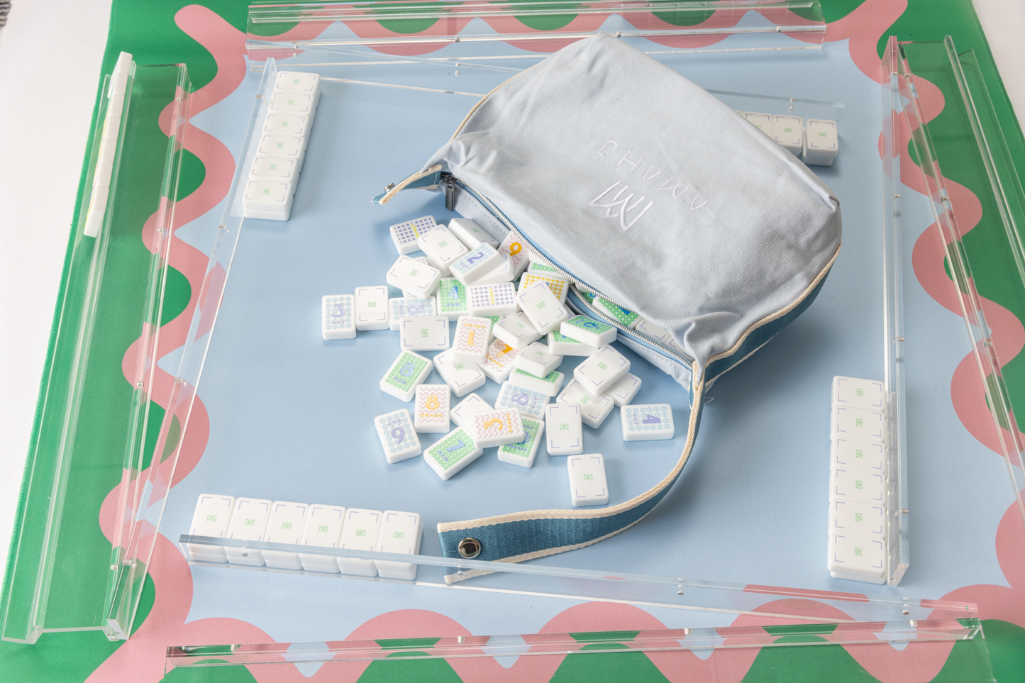 Foundation Stamped Mahjong Tile Set