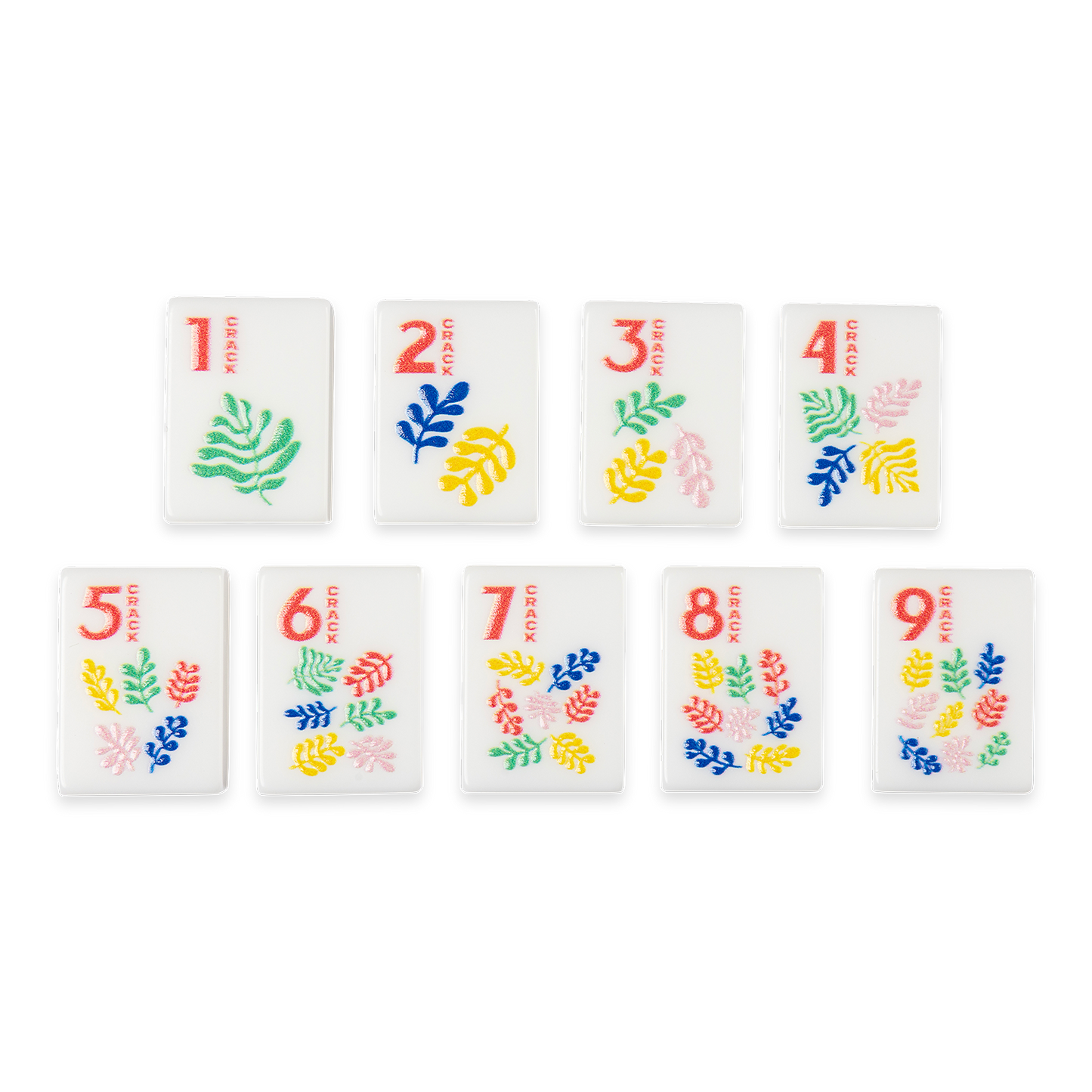 Garden Stamped Travel Tile Set