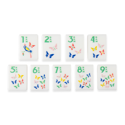 Garden Stamped Travel Tile Set