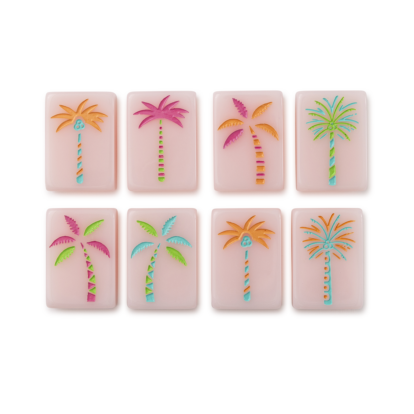 PREORDER pink Coastal- Signature Engraved Tile Set