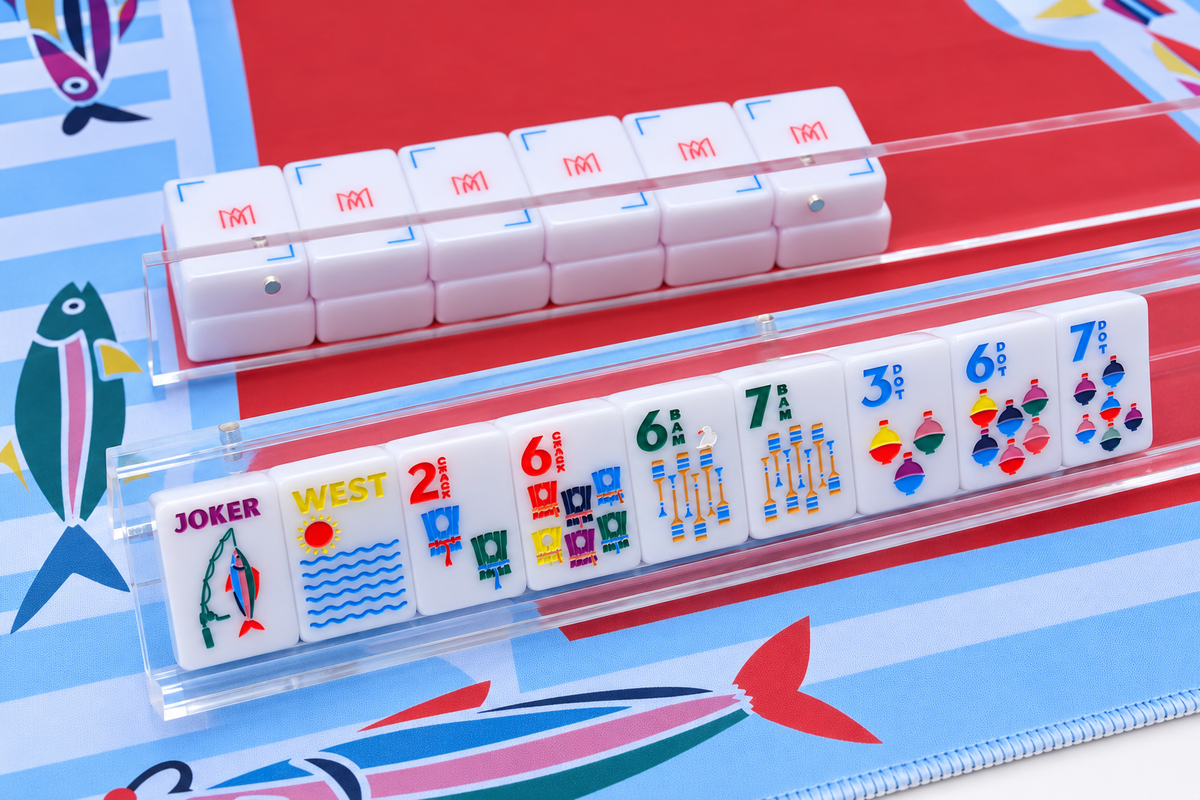 On the Water Signature American Mahjong Tile Set
