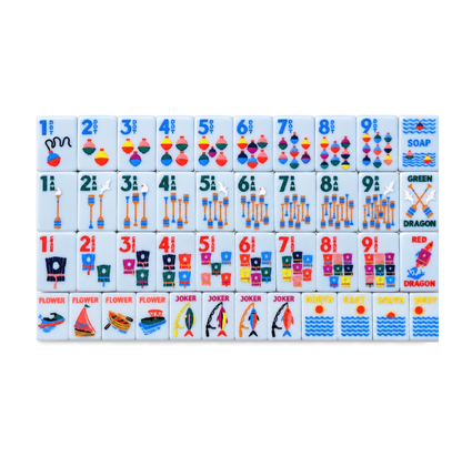 On the Water Signature American Mahjong Tile Set